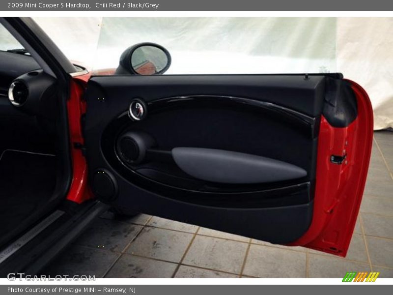 Chili Red / Black/Grey 2009 Mini Cooper S Hardtop