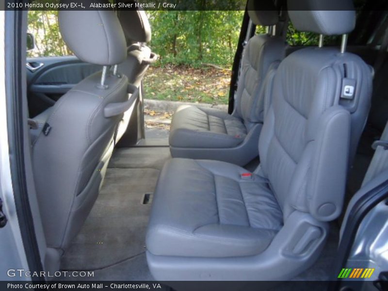 Alabaster Silver Metallic / Gray 2010 Honda Odyssey EX-L