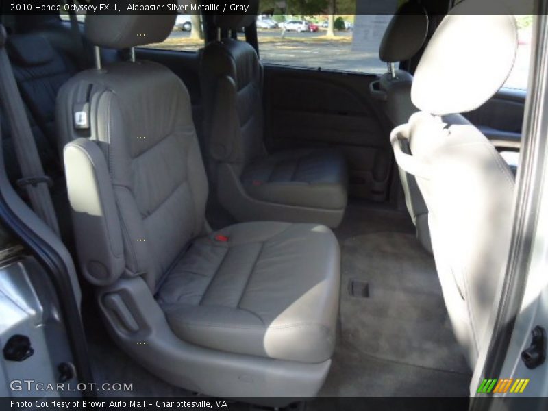 Alabaster Silver Metallic / Gray 2010 Honda Odyssey EX-L