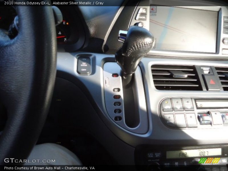 Alabaster Silver Metallic / Gray 2010 Honda Odyssey EX-L