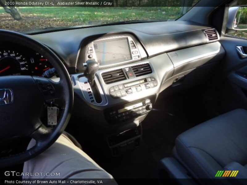 Alabaster Silver Metallic / Gray 2010 Honda Odyssey EX-L