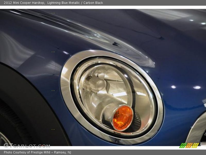Lightning Blue Metallic / Carbon Black 2012 Mini Cooper Hardtop