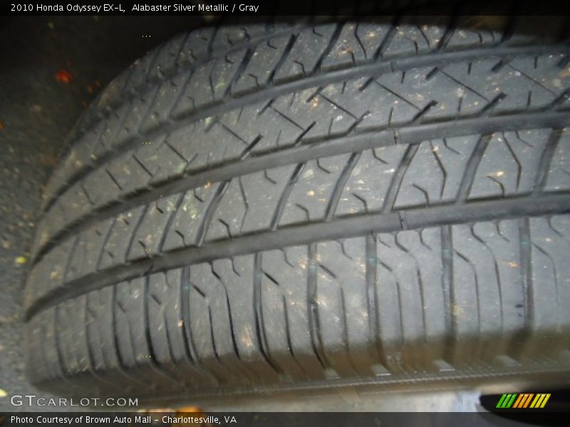 Alabaster Silver Metallic / Gray 2010 Honda Odyssey EX-L