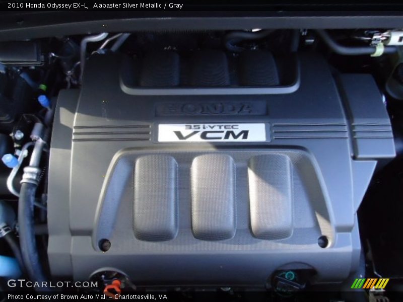 Alabaster Silver Metallic / Gray 2010 Honda Odyssey EX-L
