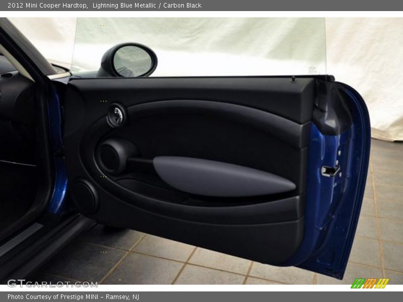 Lightning Blue Metallic / Carbon Black 2012 Mini Cooper Hardtop