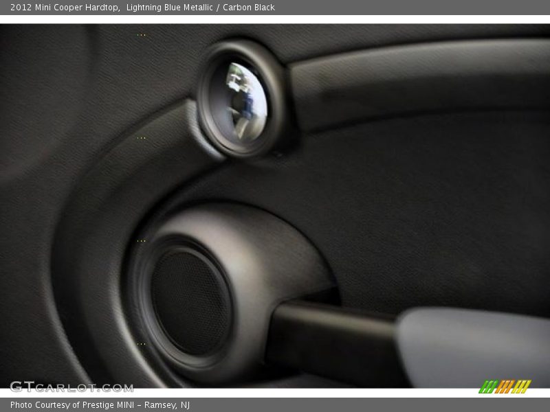 Lightning Blue Metallic / Carbon Black 2012 Mini Cooper Hardtop