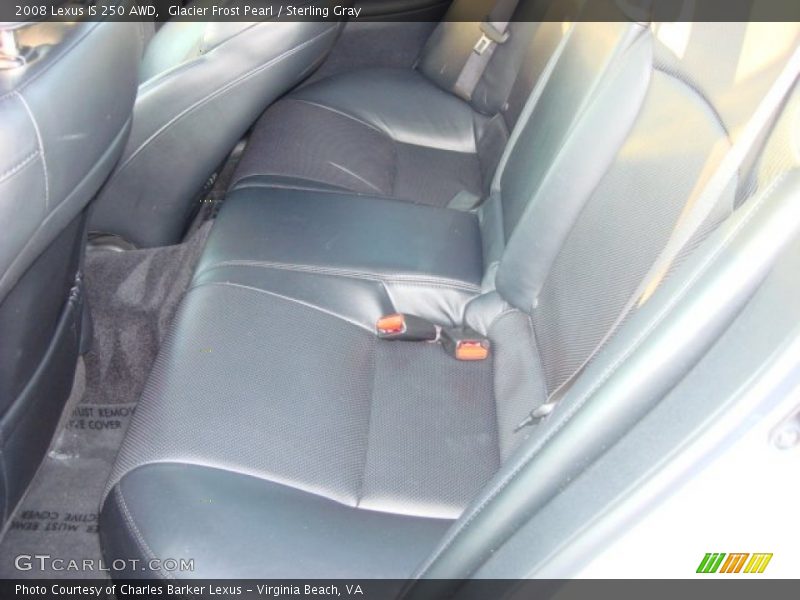 Glacier Frost Pearl / Sterling Gray 2008 Lexus IS 250 AWD