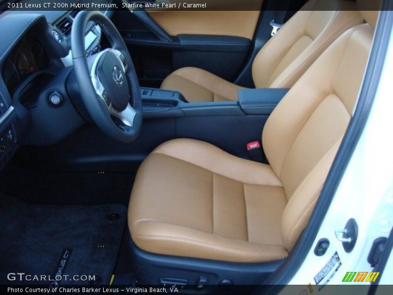  2011 CT 200h Hybrid Premium Caramel Interior