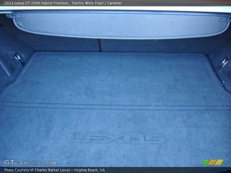  2011 CT 200h Hybrid Premium Trunk
