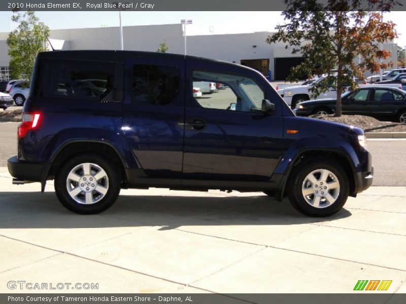 Royal Blue Pearl / Gray 2010 Honda Element EX