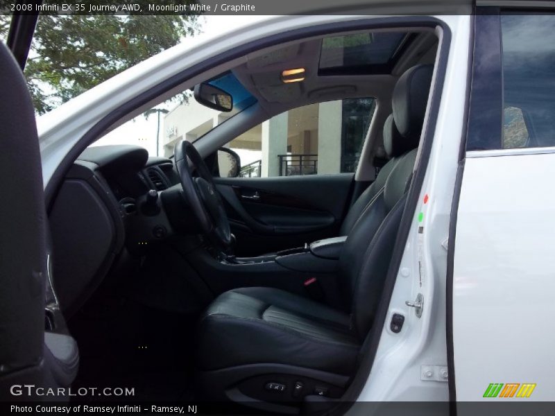 Moonlight White / Graphite 2008 Infiniti EX 35 Journey AWD