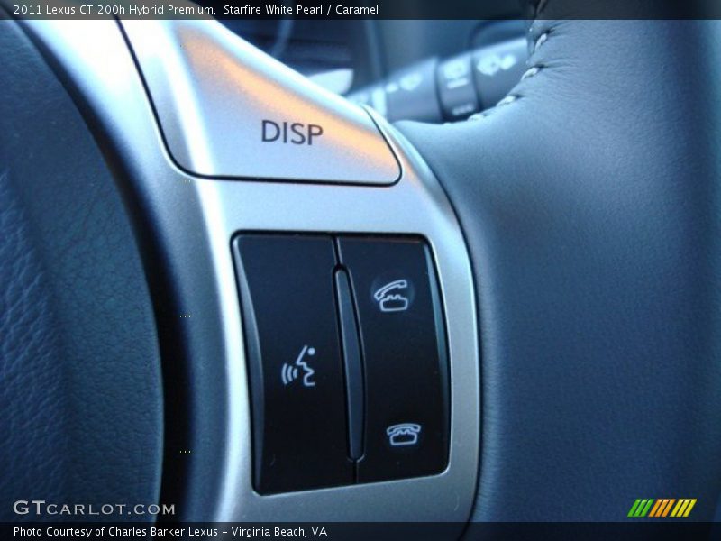 Controls of 2011 CT 200h Hybrid Premium