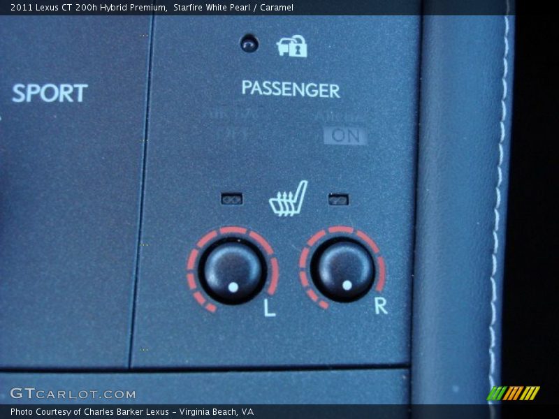 Controls of 2011 CT 200h Hybrid Premium
