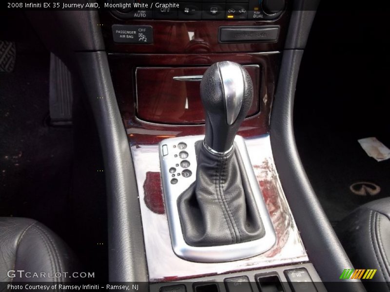 Moonlight White / Graphite 2008 Infiniti EX 35 Journey AWD