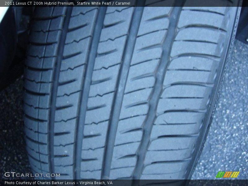 Starfire White Pearl / Caramel 2011 Lexus CT 200h Hybrid Premium