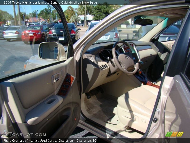 Sonora Gold Metallic / Ivory Beige 2006 Toyota Highlander Limited