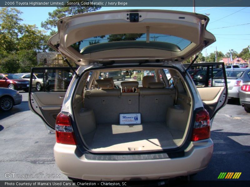 Sonora Gold Metallic / Ivory Beige 2006 Toyota Highlander Limited