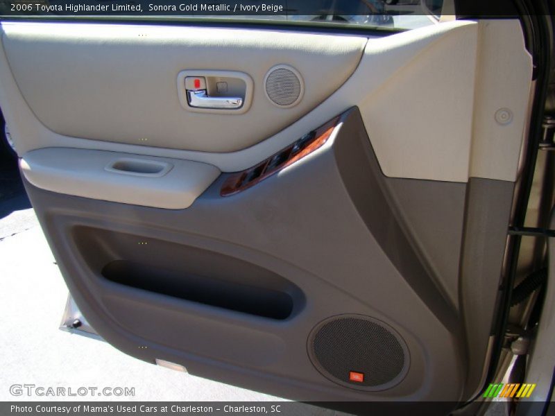 Sonora Gold Metallic / Ivory Beige 2006 Toyota Highlander Limited