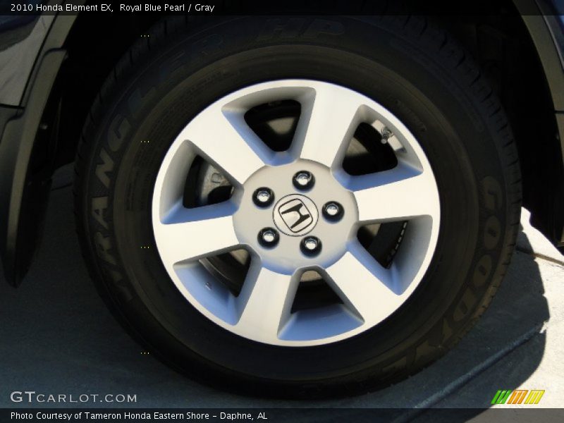 Royal Blue Pearl / Gray 2010 Honda Element EX