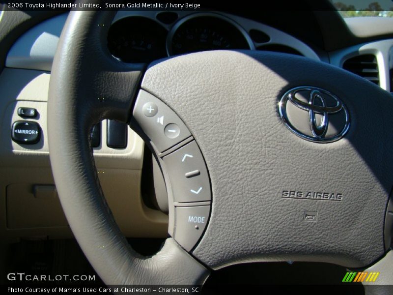 Sonora Gold Metallic / Ivory Beige 2006 Toyota Highlander Limited