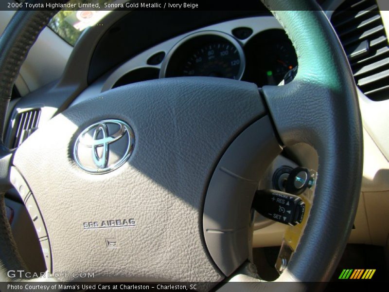 Sonora Gold Metallic / Ivory Beige 2006 Toyota Highlander Limited