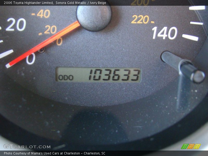 Sonora Gold Metallic / Ivory Beige 2006 Toyota Highlander Limited