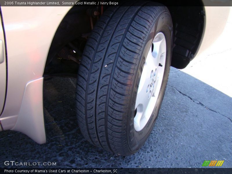 Sonora Gold Metallic / Ivory Beige 2006 Toyota Highlander Limited