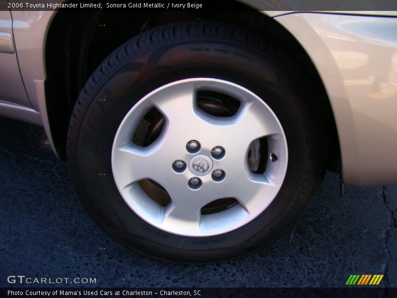 Sonora Gold Metallic / Ivory Beige 2006 Toyota Highlander Limited