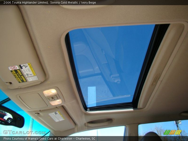 Sonora Gold Metallic / Ivory Beige 2006 Toyota Highlander Limited