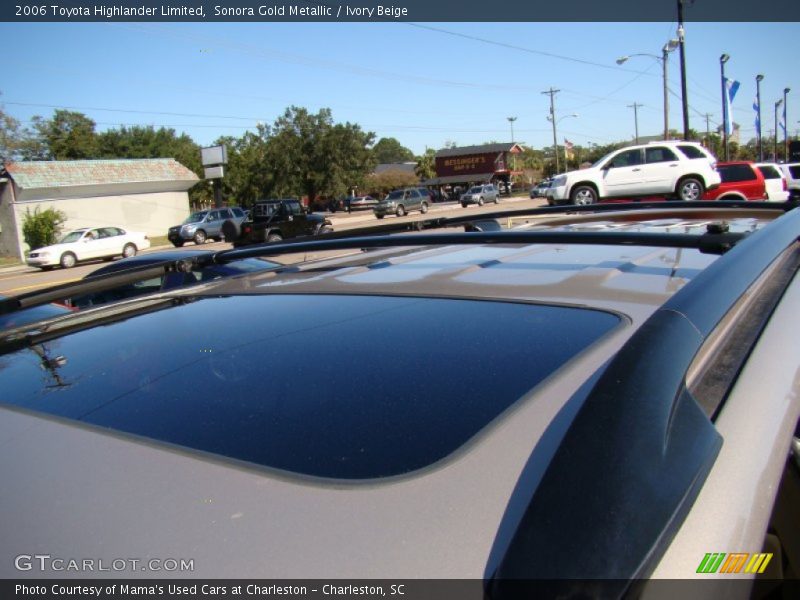 Sonora Gold Metallic / Ivory Beige 2006 Toyota Highlander Limited