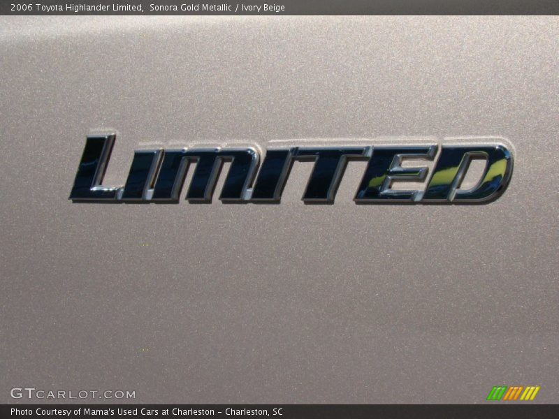 Sonora Gold Metallic / Ivory Beige 2006 Toyota Highlander Limited