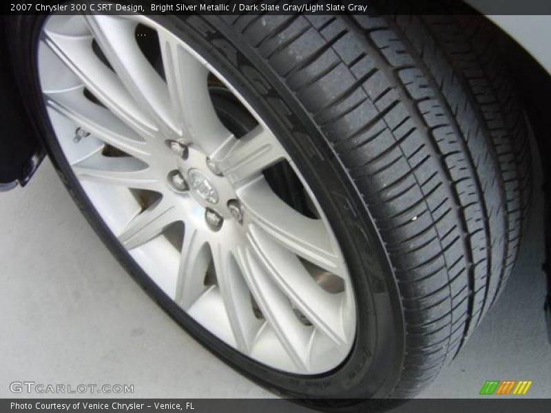 Bright Silver Metallic / Dark Slate Gray/Light Slate Gray 2007 Chrysler 300 C SRT Design