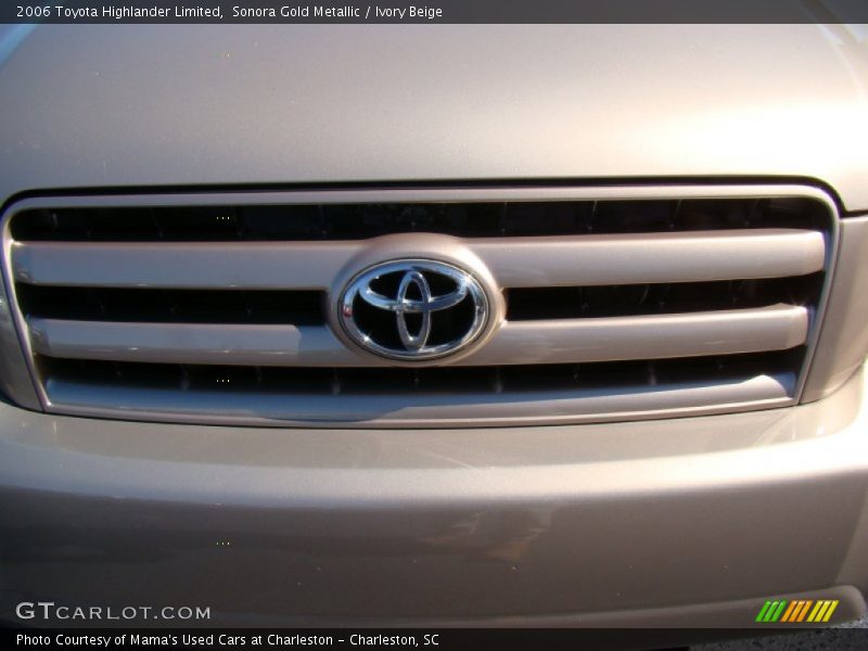 Sonora Gold Metallic / Ivory Beige 2006 Toyota Highlander Limited