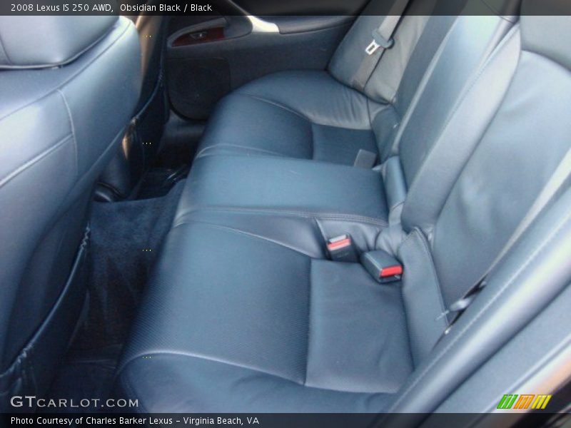 Obsidian Black / Black 2008 Lexus IS 250 AWD