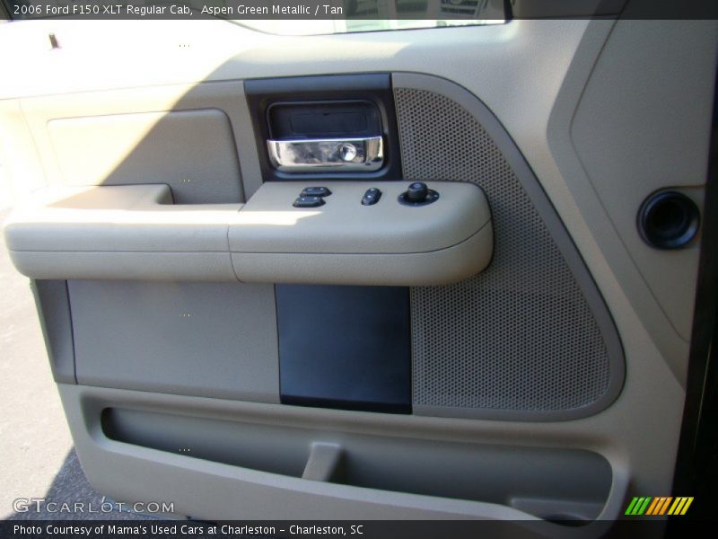 Aspen Green Metallic / Tan 2006 Ford F150 XLT Regular Cab