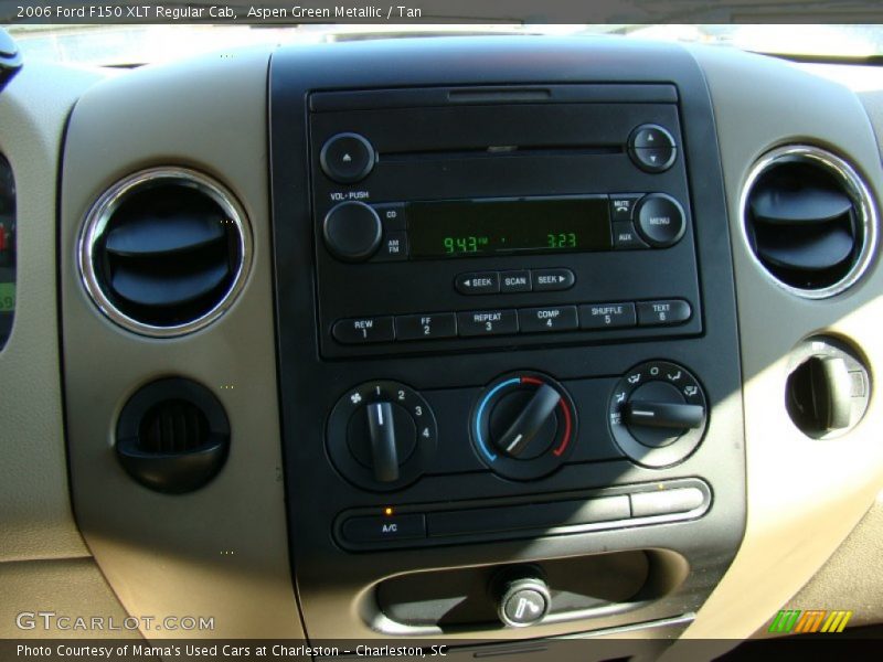 Aspen Green Metallic / Tan 2006 Ford F150 XLT Regular Cab