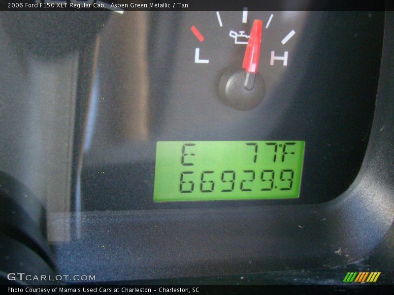 Aspen Green Metallic / Tan 2006 Ford F150 XLT Regular Cab