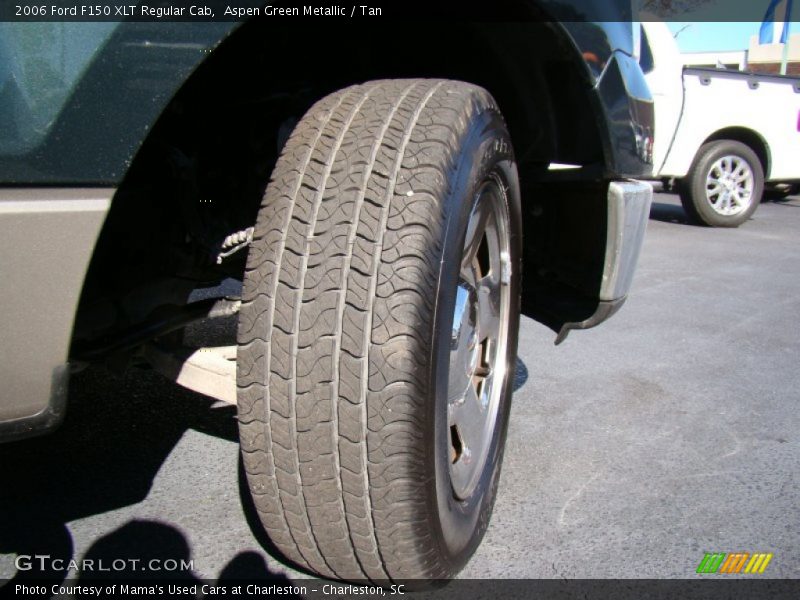 Aspen Green Metallic / Tan 2006 Ford F150 XLT Regular Cab