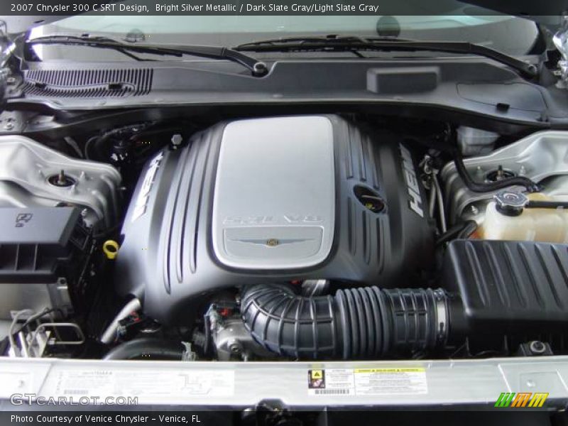 Bright Silver Metallic / Dark Slate Gray/Light Slate Gray 2007 Chrysler 300 C SRT Design