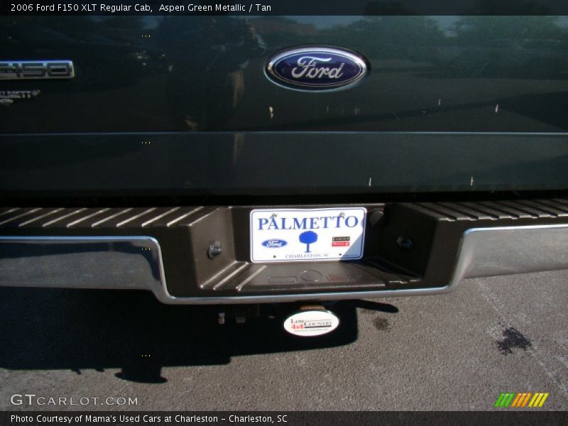 Aspen Green Metallic / Tan 2006 Ford F150 XLT Regular Cab
