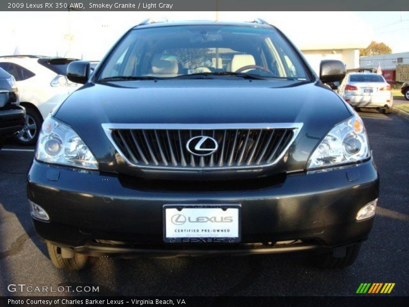 Smokey Granite / Light Gray 2009 Lexus RX 350 AWD