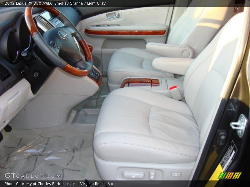 Smokey Granite / Light Gray 2009 Lexus RX 350 AWD