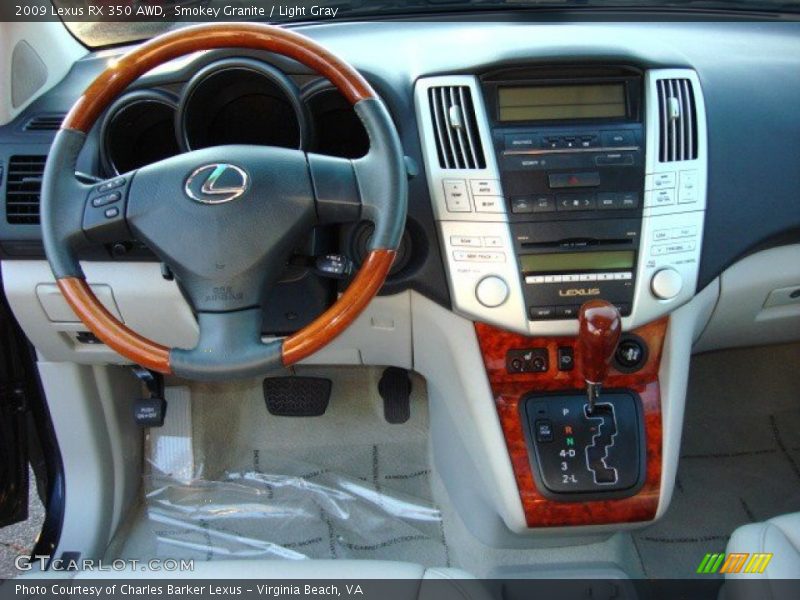 Smokey Granite / Light Gray 2009 Lexus RX 350 AWD