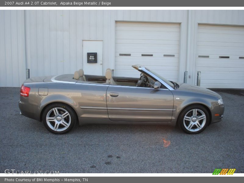 Alpaka Beige Metallic / Beige 2007 Audi A4 2.0T Cabriolet