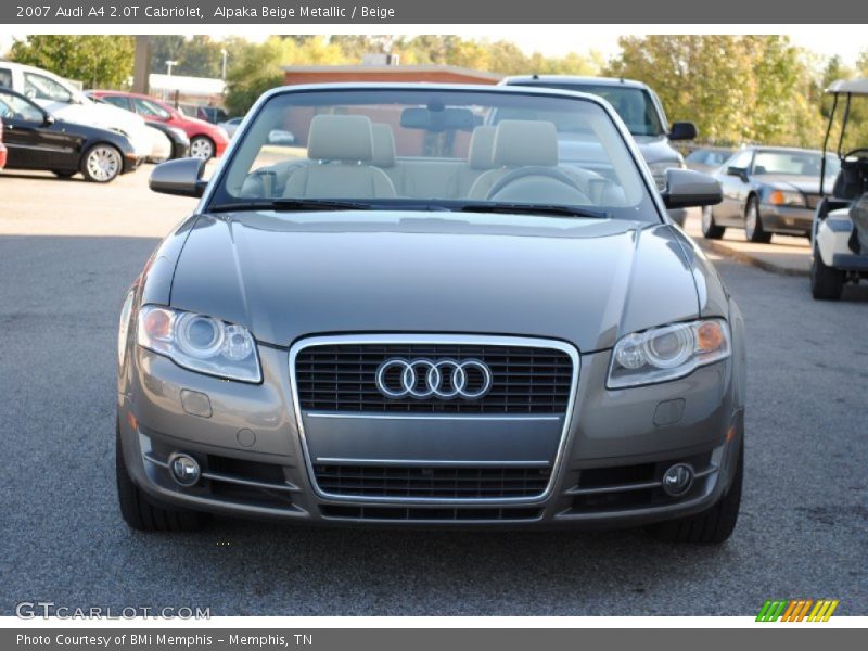 Alpaka Beige Metallic / Beige 2007 Audi A4 2.0T Cabriolet
