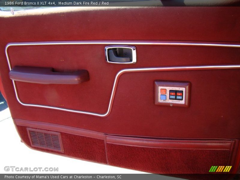 Door Panel of 1986 Bronco II XLT 4x4