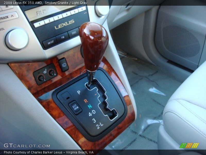 Smokey Granite / Light Gray 2009 Lexus RX 350 AWD
