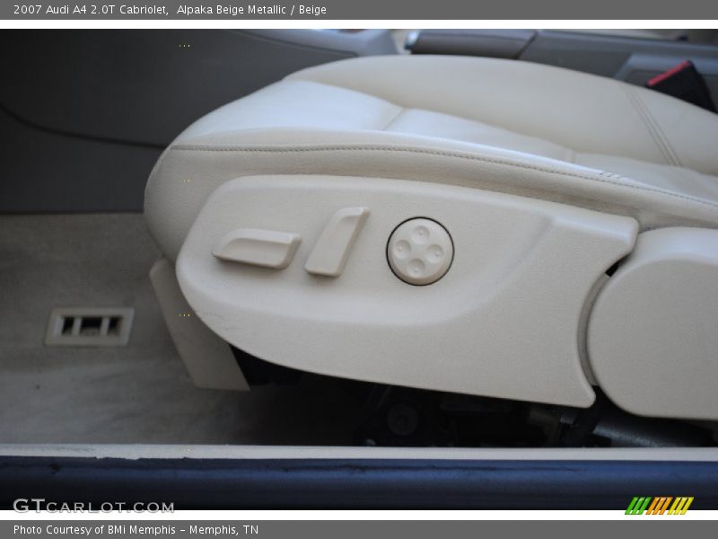 Alpaka Beige Metallic / Beige 2007 Audi A4 2.0T Cabriolet
