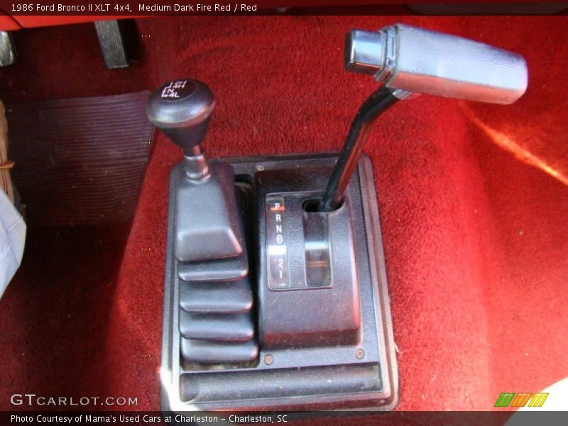  1986 Bronco II XLT 4x4 4 Speed Automatic Shifter