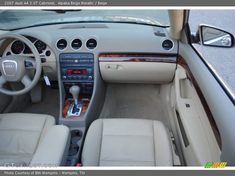 Alpaka Beige Metallic / Beige 2007 Audi A4 2.0T Cabriolet